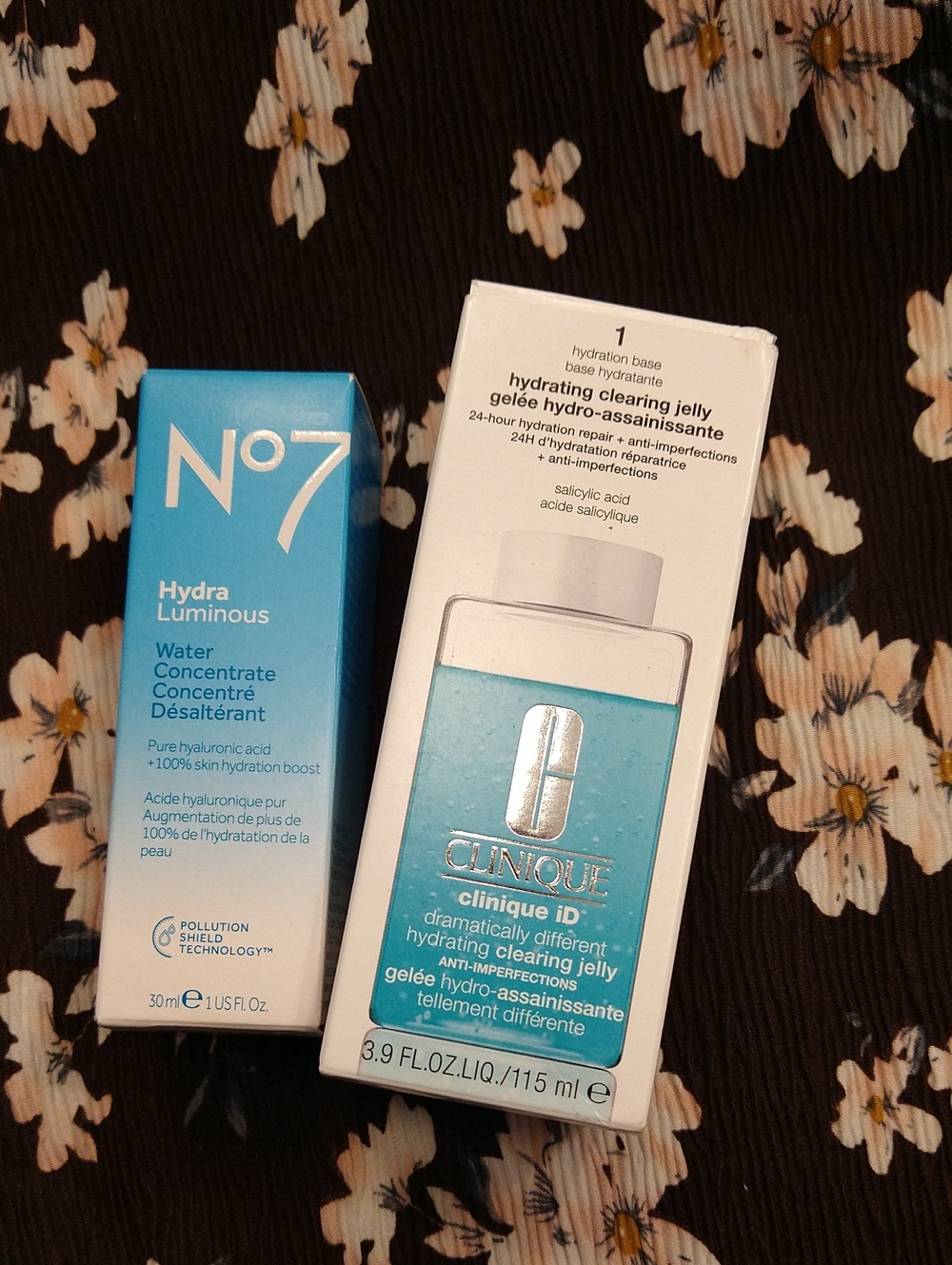 Clinique Hydrating Clearing Jelly+NO.7 Hydra Luminous @NEW IN THE BOX